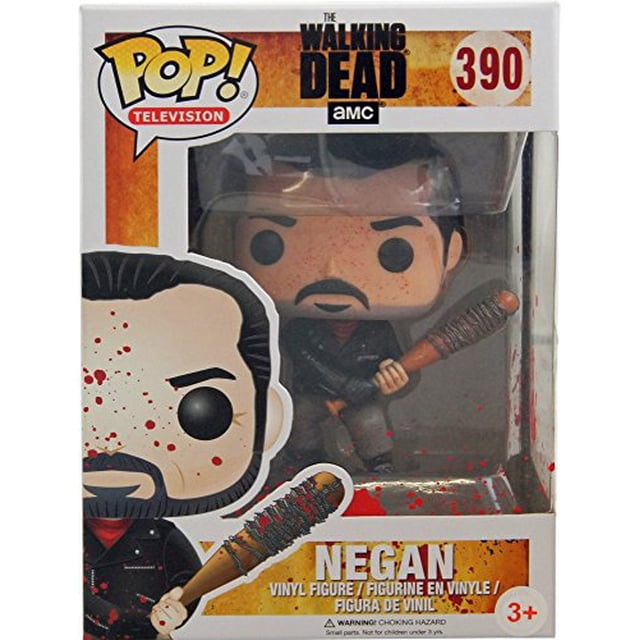 Funko Pop! Vinilo Funko The Walking Dead Negan (Bloody) #390