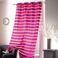 thumbnail image 2 of Striped Sheer Grommet Curtain Panels Colorado 55 W x 95 L PINK, 2 of 8