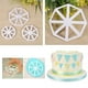 thumbnail image 4 of Bunting Cake 10x10x3 3 unids/set Bunting Bandera Cortadores molde decorativo para pasteles molde para fondant de chocolate herramienta de bricolaje Anggrek Otros, 4 of 8