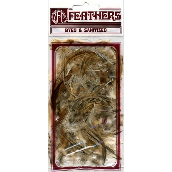 Zucker Feather Products Loose Rooster Natural Red Hackle - 1-2" - Natural