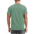 thumbnail image 2 of GENTS BLISS Short Sleeve Men T shirts Ribbed Crew Neck Shirts for Men Color Block Tee Shirts with Pocket, 2 of 9
