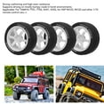 thumbnail image 3 of Neumáticos RC De Goma De Plástico De Plástico Premium, Piezas De Juguetes De Reemplazo De Reemplazo De Deriva De Acrobabilidades Duraderas A Prueba De Desgaste Para Automóviles, 3 of 7