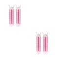 thumbnail image 3 of Jumpingount Hair Roots Fluffy Clip Bangs Hairstyling Peluquería Horquillas Tubo sin calor Rulos portátiles lavables Rodillos 2 UNIDS Rosa 2 uds rosa 2Conjunto, 3 of 6