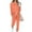 Orange, variant on Fashion Two Piece Sets for Women Plus Size Two-piece Sets Solid Long Sleeve Round Neck Tops Shirt And Drawstring Long Pants Suit Gifts for Womens