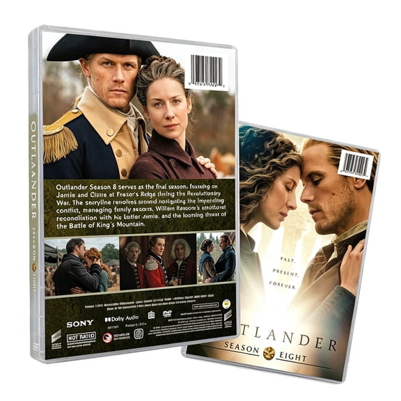 OutlanderSeason 8 – Complete DVD Box Set (4-Disc Edition) New & Sealed