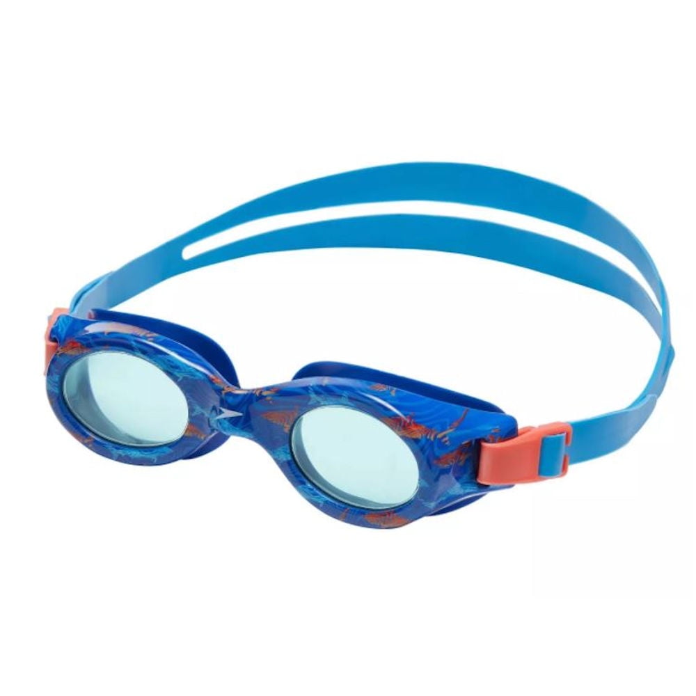Pink or Blue Anti-Fog Latex Free Speedo Junior 6-14 Glide Jr Swim Goggles 