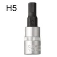 thumbnail image 1 of 1Pc Hex Head Screwdriver Bit /4 Inch Drive Socket Hand Tools H3 H4 H5 H6 H7 H8 H5, 1 of 10