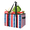 Multicolor 2, variant on American Flag Reusable Grocery Bags, Foldable Reusable Shopping Bags, Vinatge Sunflowers Collapsible Tote Bag with Reinforced Handles for Kitchen, Picnic
