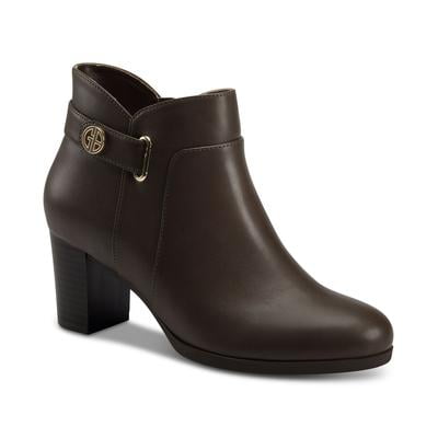 Giani Bernini Memory Foam Artemyss Booties Chocolate 10M