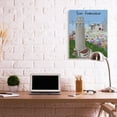 thumbnail image 2 of Stupell Industries San Francisco Landmark City Scene Colorful California Architecture Canvas Wall Art Design by Carla Daly, 30" x 40", 2 of 4