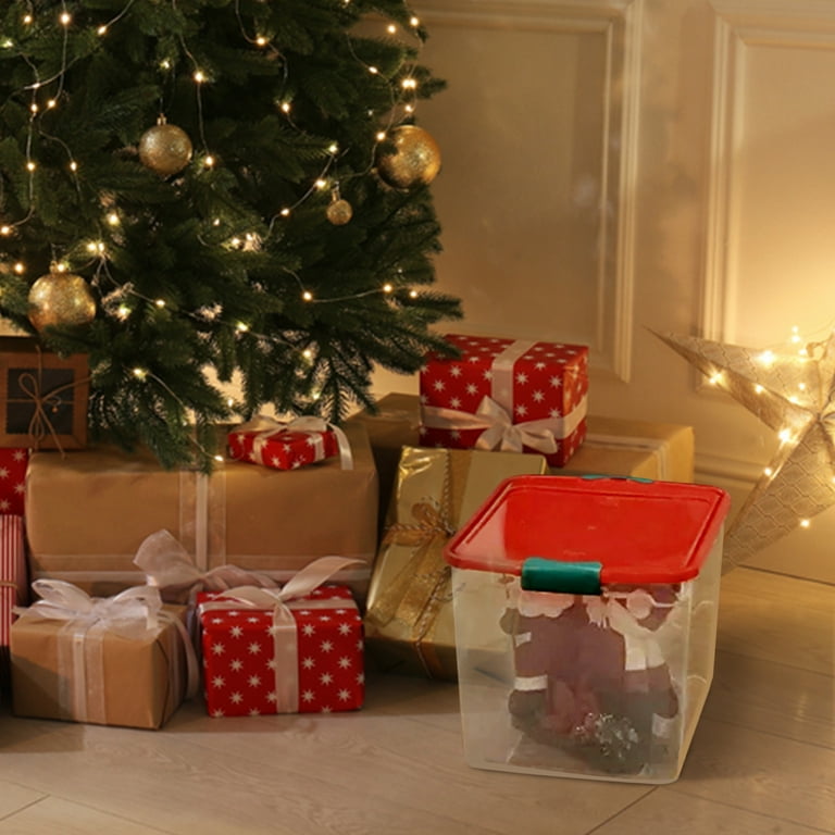 Heimtexland Set Da 4 Contenitori In Metallo Per Biscotti Di Natale - Impilabili, Ermetici, Per Alimenti - Decorazione Natalizia - 5