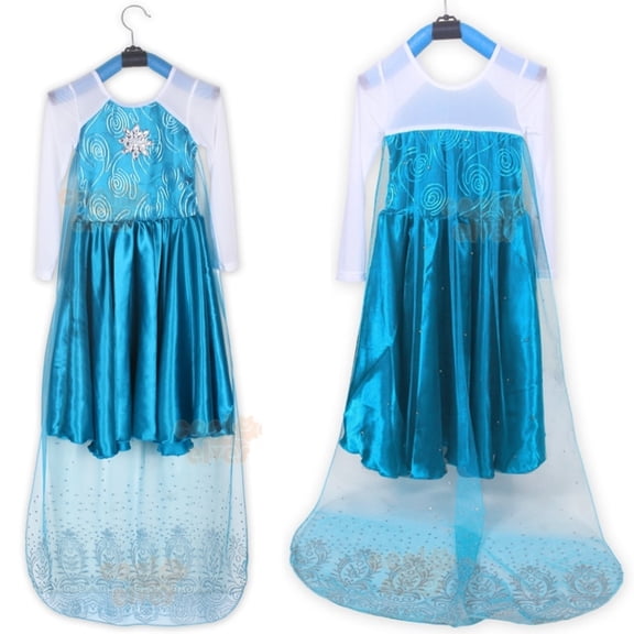 Snow Queen Princess Costume Princess Dress Size 5/6