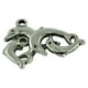 thumbnail image 3 of 50 PCS Tibetan Silver Madre Y Bebé Dolphins Charms Fabricación de Joyería DIY, 3 of 7