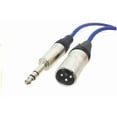 thumbnail image 2 of XLR Quad Microphone Cable with XLR Male to 1/4" TRS Male Connectors, 2 of 10
