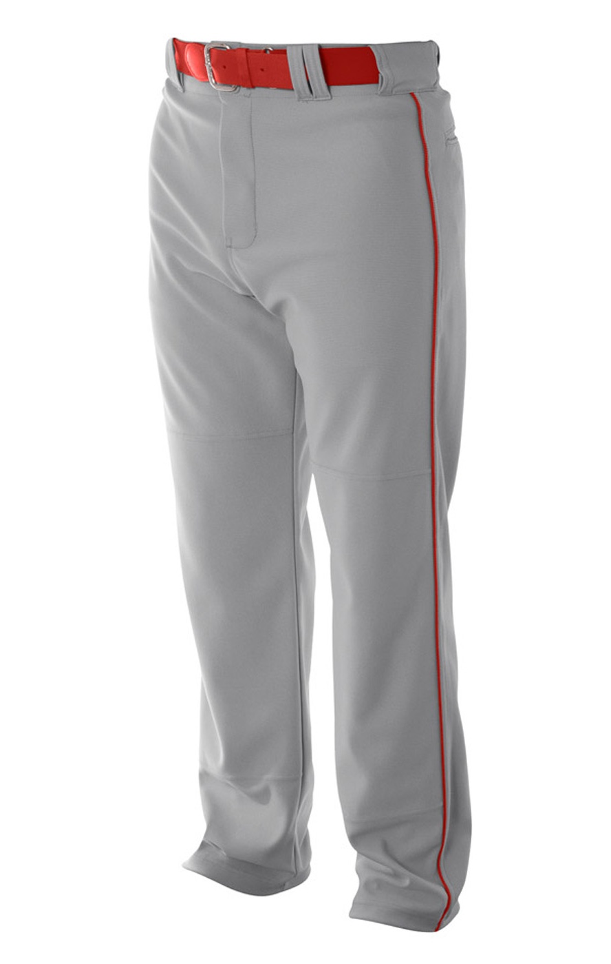 Pro Style Open Bottom Baggy Cut Baseball Pants