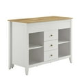 thumbnail image 1 of Farmstead Kitchen Island in Oak White, 1 of 14