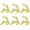 B, variant on Uehgn 6Pcs Enamel Christmas Napkin Rings Elegant Xmas Tree Reindeer Snowflake Napkin Holders Christmas Wedding Party Table Decor