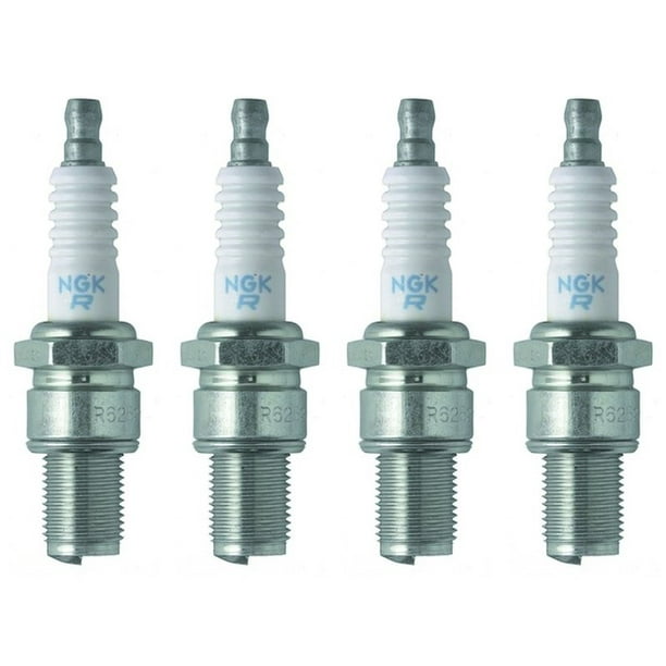4x NGK Racing Spark Plugs Stock 4492 Platinum Tip Pin Type 0.024in