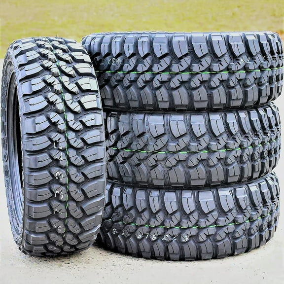 Set of 4 Forceum M/T 08 Plus 235/75R15 104/101Q C 6 Ply mud Light Truck Tires