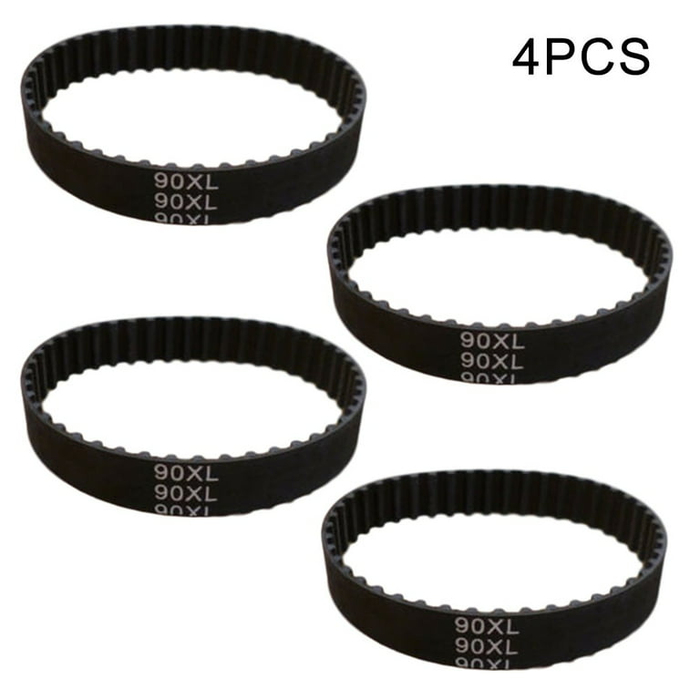 4-Pack Replacement Belts for Black & Decker BDASV101, BDASV104