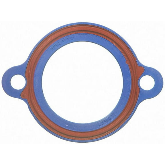 Thermostat Gasket - Compatible with 1997 - 2003, 2005 - 2008 Ford F-150 4.2L V6 1998 1999 2000 2001 2002 2006 2007