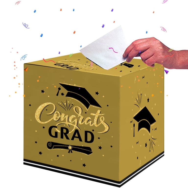 graduation ceremony Box/アクリルスタンド BNNG Graduation Card Box Holder 2024, Graduation Party Decorations