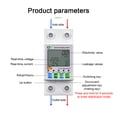 thumbnail image 4 of Smart Zigbee Circuit Breaker with Automatic Reclosure and LCD Display for Voltage & Current Monitoring - Mobile APP Controlled, Overcurrent and Leakage Protection, Din Rail Installation Required, 4 of 6