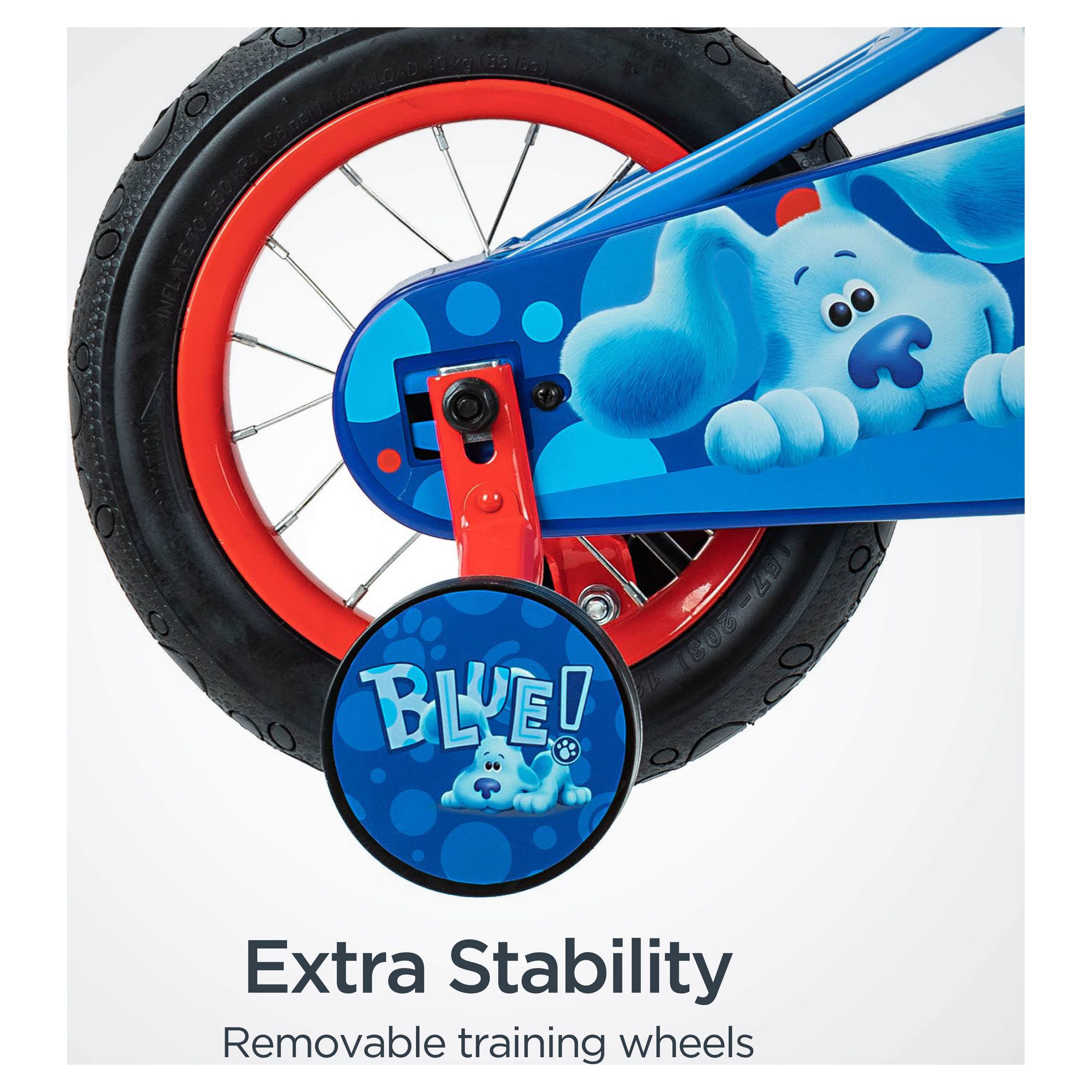 Nickelodeon Blue's Clues Kids Bike, 12 -Inch Wheel, Ages 2 to 4, Blue - image 5 of 9