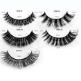 thumbnail image 4 of 10 Pairs Russian Strip Lashes DD Wedding Daily Prom DIY Curl Curly Eye Lashes Handmade B, 4 of 9