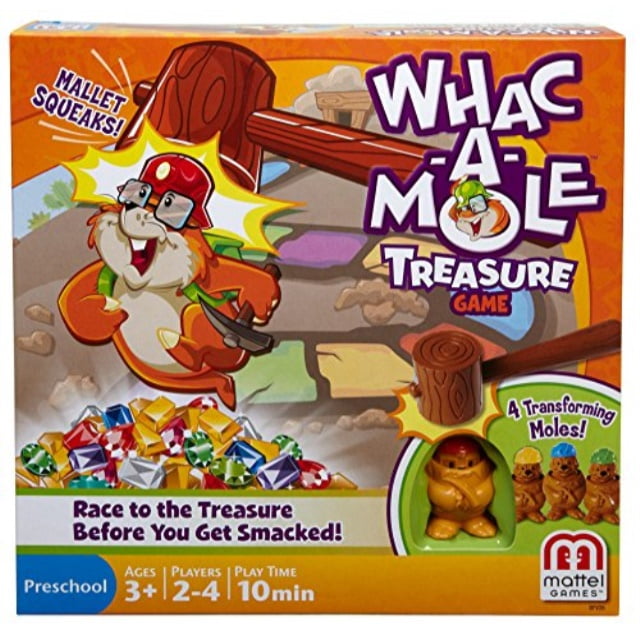 Mattel Brands Mattel Games Wam Treasure Game