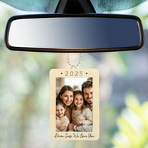 3pcs Car Rear View Mirror Hanging Photo Frames, 2.7"x3.9" Car Picture Holder