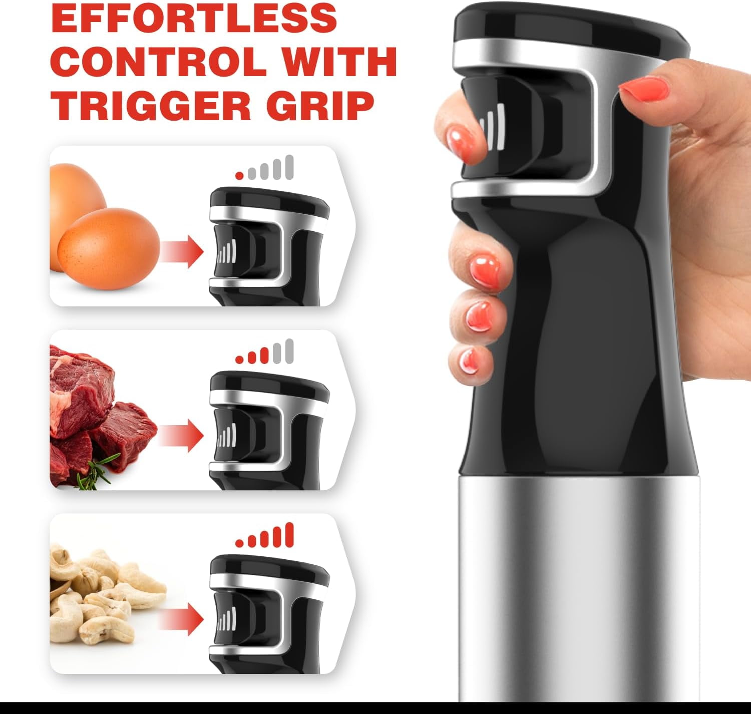 Cuisinart Smart Stick Two-Speed Handheld Immersion Kitchen Blender