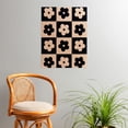 thumbnail image 2 of Society6 Bloom Check Tan by MariaMariaCreative Art Print, 2 of 2