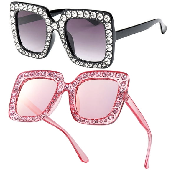 FENGGUIQU 2Ud Gafas De Sol Para Mujer Con Y Estructura Resistente