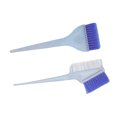 thumbnail image 4 of 2 pinceles de nailon suave para mechas y tintes, de doble cara, con mango de purpurina, color azul., 4 of 14