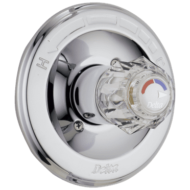 Delta Silver Manual 2-Modes 1-Handle Shower Valve Trim