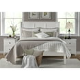 thumbnail image 3 of Camaflexi Shaker Style Solid Wood Full Panel Platform Bed in White 100% Solid Wood, 3 of 7