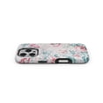 thumbnail image 4 of DesignSkinz Scratch-Resistant Hard Slim Case Compatible with iPhone 14 Plus (Compatible with MagSafe) - Coral & Blue Grunge Watercolor Floral, 4 of 9