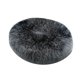 thumbnail image 4 of Bufanda de lujo con cuello de piel sintética para mujer, circular suave, chal para clima frío Negro + blanco Colcomx Calentador de cuello de piel sintética, 4 of 7