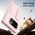 thumbnail image 6 of ELEHOLD Case for Google Pixel 9 Pro Fold, Anti-Drop Thin Hinge Protection Screen Protector Case with Strap & Kickstand,Pink, 6 of 7