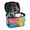 Colorful Abstract, variant on HELLHERO Large Capacity Double Layer Travel Makeup Bag Teacher Handle with Brush Holder Portable and Durable, Owl Rainbow