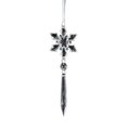 thumbnail image 1 of CSChome Christmas Snowflake Ornament Creative Snowflake Ornament: Transparent Shatterproof Acrylic Pendant (3Pcs with Lanyard, Hanging Decor), 1 of 6
