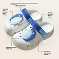 thumbnail image 4 of Toddler Kids Clogs Garden Shoes For Boys Girls Cartoon Hedgehog Cute Water Shoes Slip On Sandals Pink US SIZE:8.5, 4 of 6