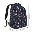 thumbnail image 2 of Easygdp Autumn Leaves With Blue Mochila Ergonómica Versátil para Laptop - Múltiples Bolsillos, Correas Ajustables, Unisex para Escuela, Viajes y Actividades al Aire Libre-One Size, 2 of 5
