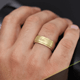 thumbnail image 2 of Rinfit Silicone Wedding Ring for Men - Soft Rubber Wedding Band Replacement - Infinity Collection, 2 of 9