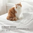 thumbnail image 4 of Queen Sheet Set Pieces Soft Queen Size Sheets Breathable & Cooling Hotel Luxury Easy Care Polyester Microfiber Bedding, 4 of 7