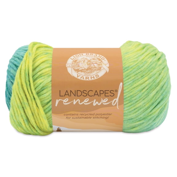 Lion Brand Landscapes Yarn - Dragonfly, 232 yds
