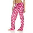 thumbnail image 4 of VIP Women's and Women's Plus Size Plush Sleep Pajama Pants, Sizes S-3X, 4 of 6