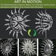 thumbnail image 3 of silver Retro wrought iron metal ornaments wrought iron windmill, 3 of 5