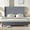 Gray, variant on VanAcc King Size Platform Bed Frame with 62" Headboard Corduroy Upholstered Bed/Wingback/No Box Spring Needed/Noise Free/Cream